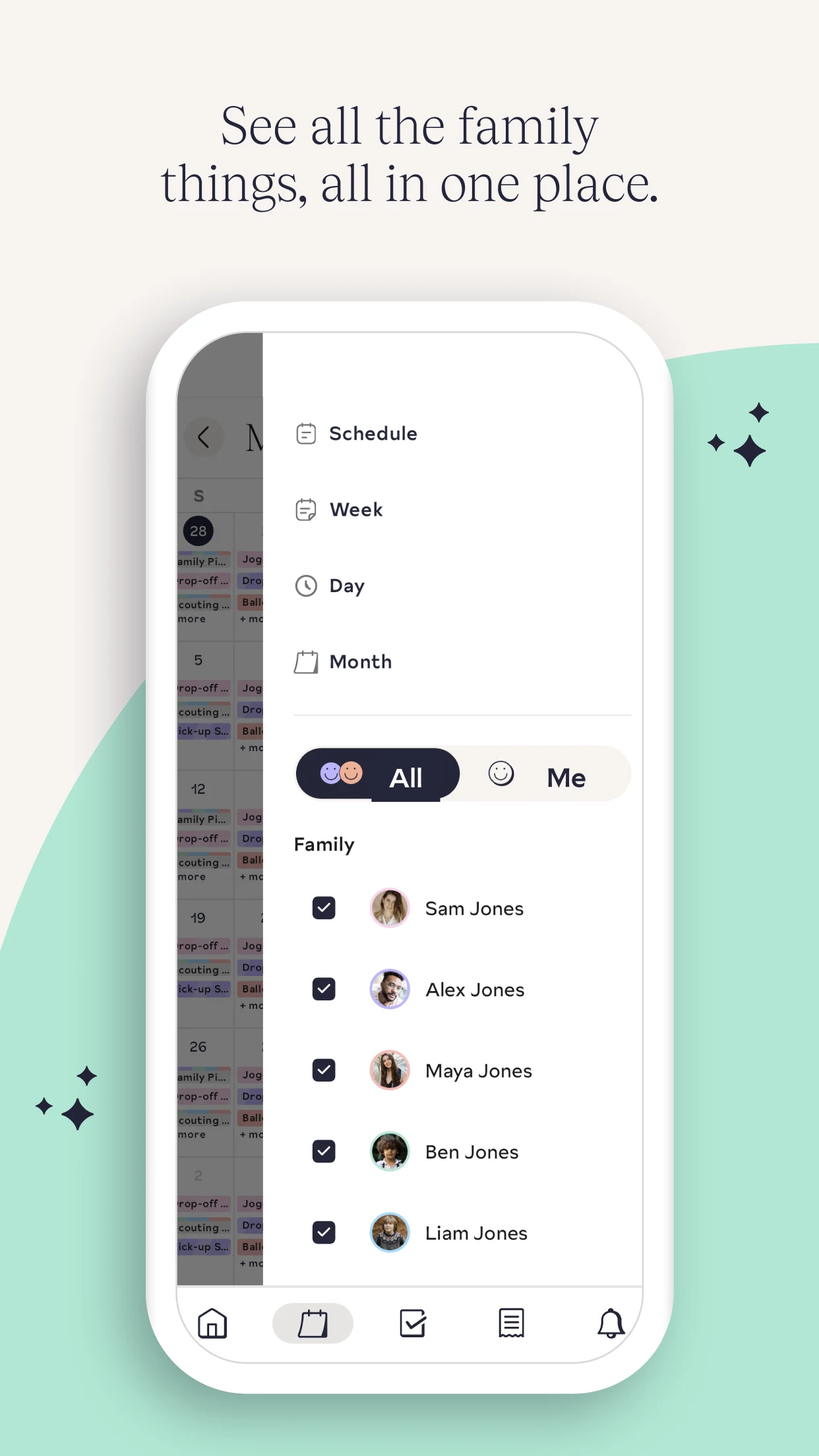 Jam Family Calendar screenshot