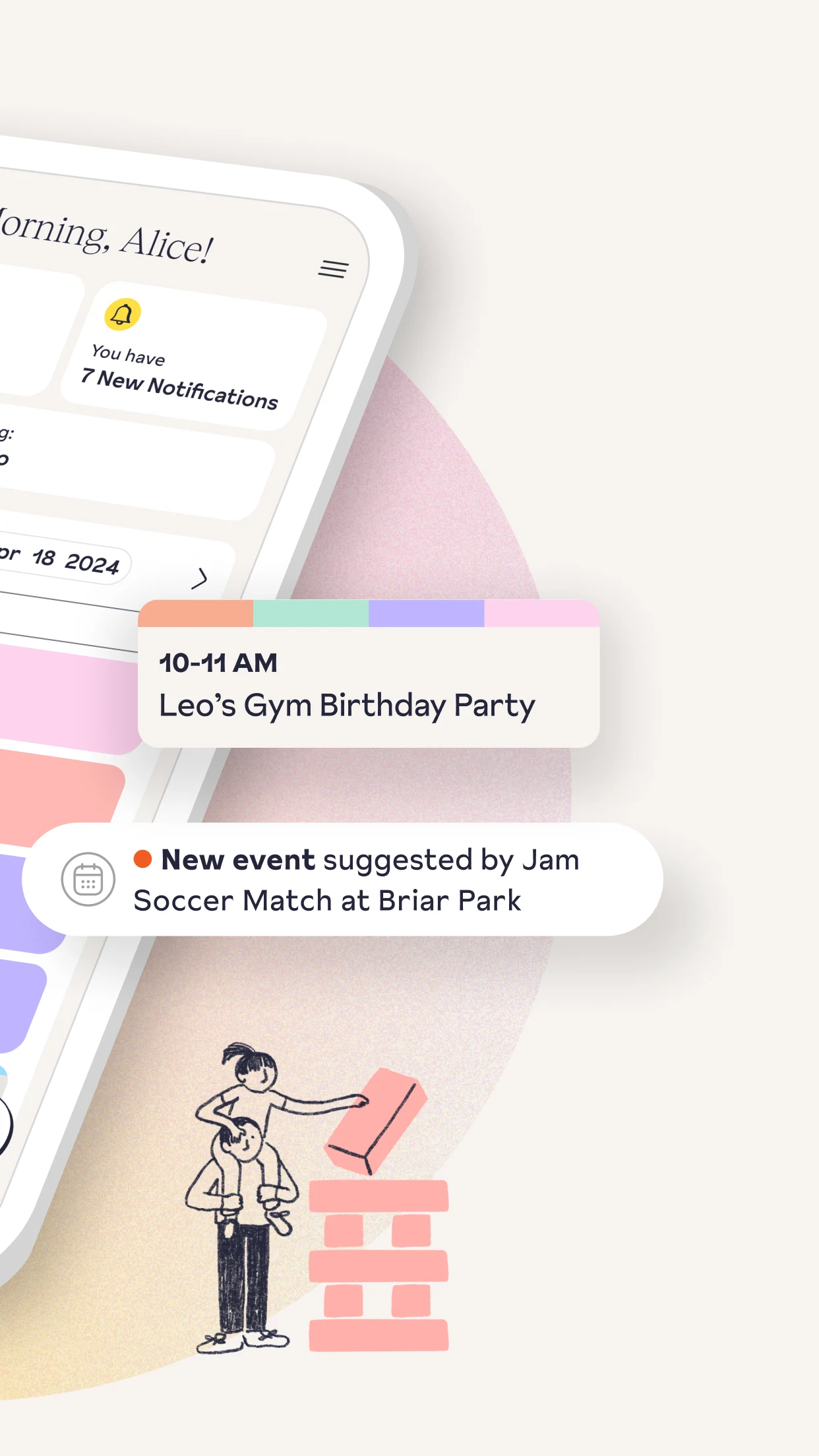 Jam Family Calendar screenshot